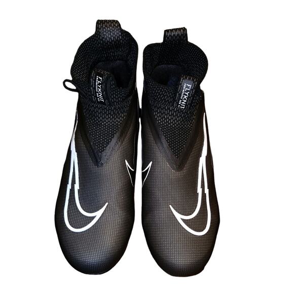 Nike Alpha Menace Elite 3 Football Cleats Men Size 11 #CT6648-010 Black NWOB - Picture 5 of 7